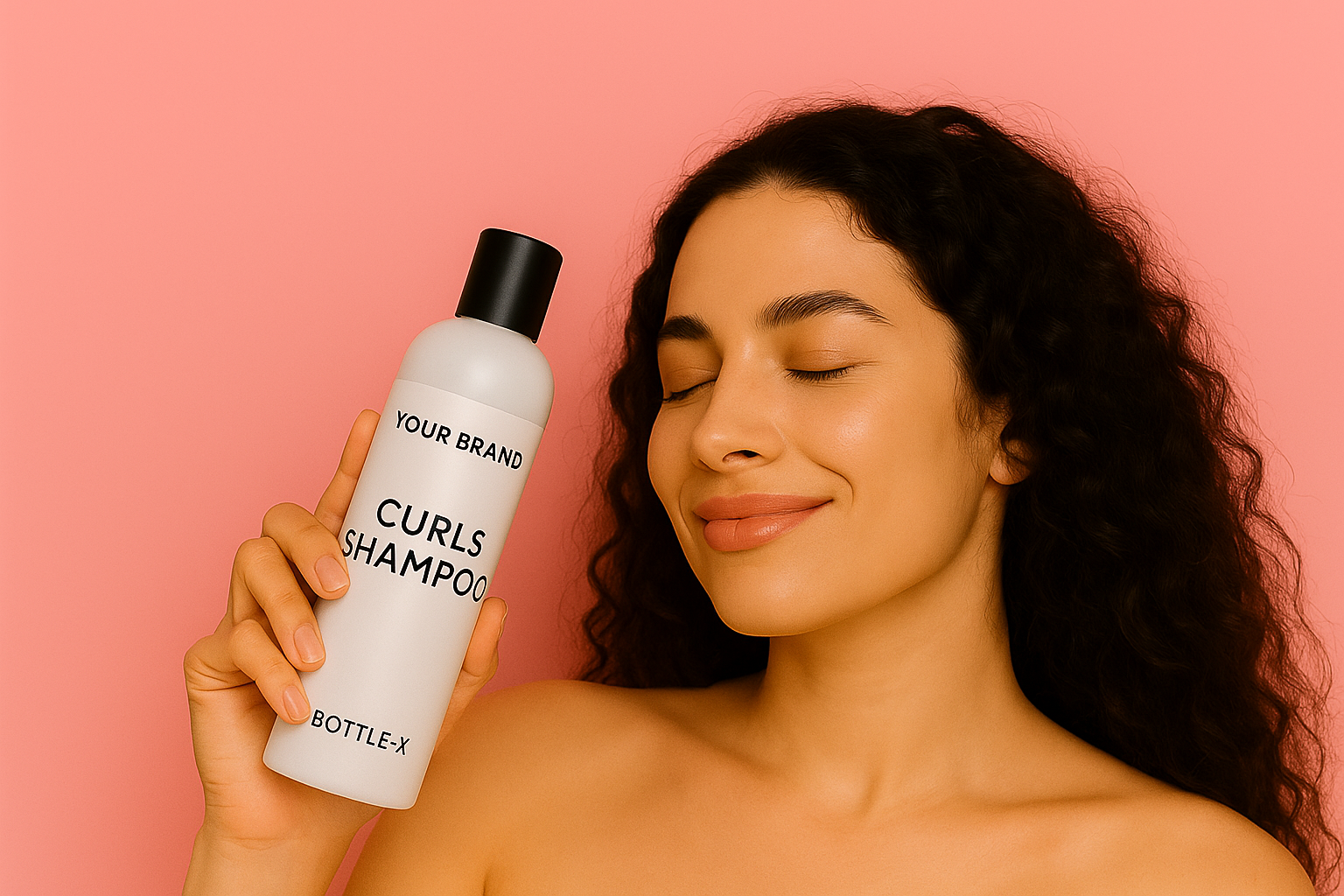 BottleX private label curly shampoo